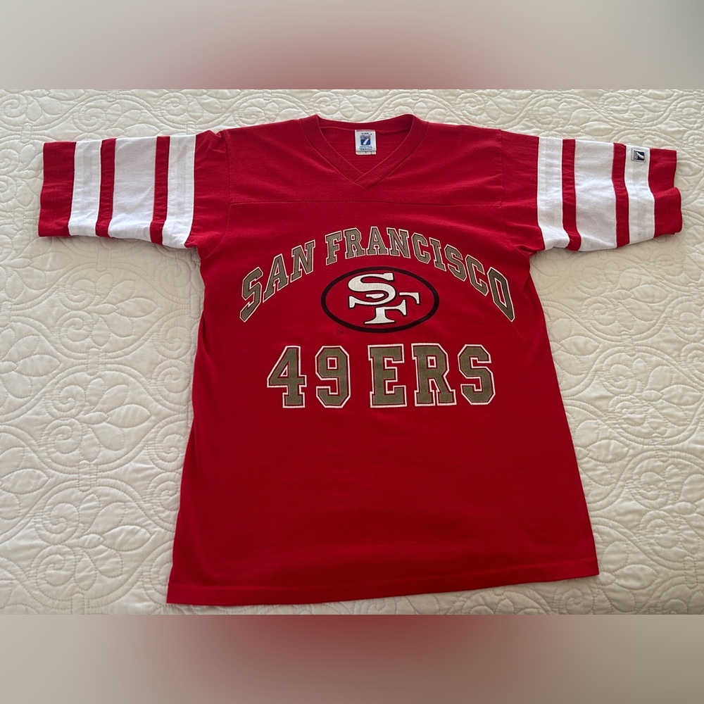 Vintage San Francisco 49ers Jersey.